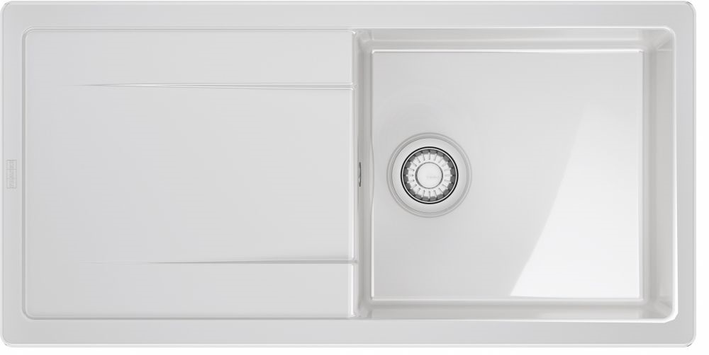 Franke Mythos MYK lavello in ceramica 100x50 cm bianco 124.0745.380