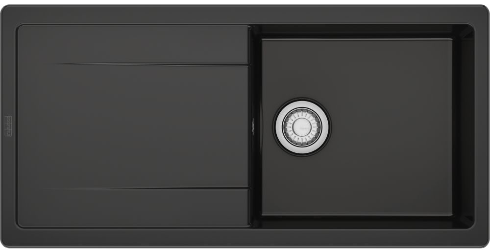 Franke Mythos MYK lavello in ceramica 100x50 cm nero 124.0745.403