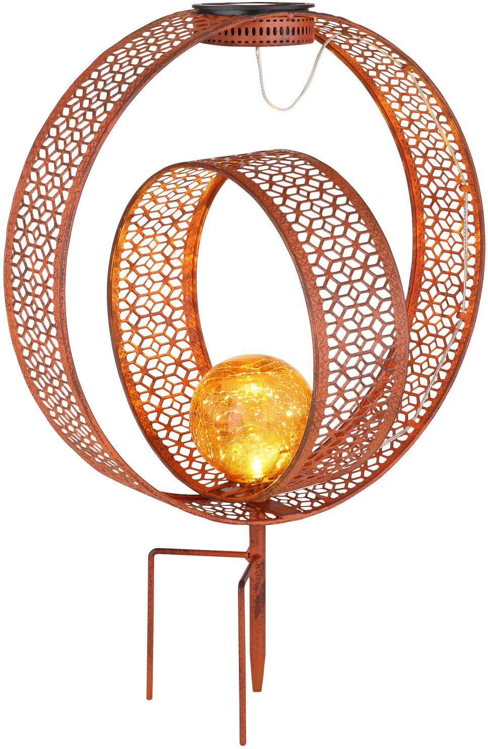 Globo Lighting Solar lampada solare da terra 1x0.06 W oro 33644R