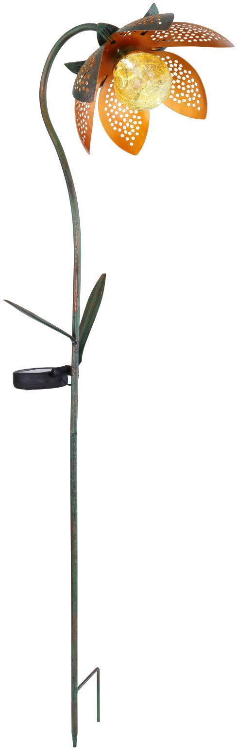 Globo Lighting Solar lampada solare da terra 1x0.06 W verde-oro 33653