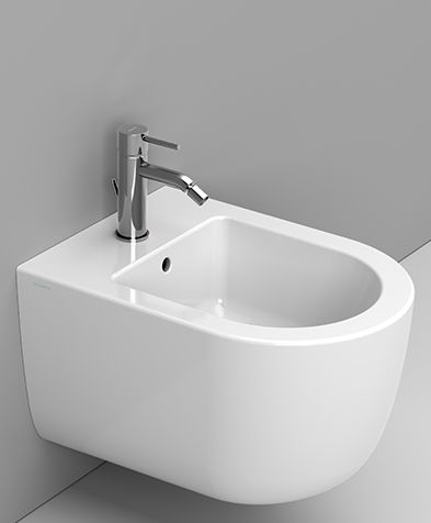 Ceramica Dolomite Mirto Round Short bidet sospeso bianco D473601