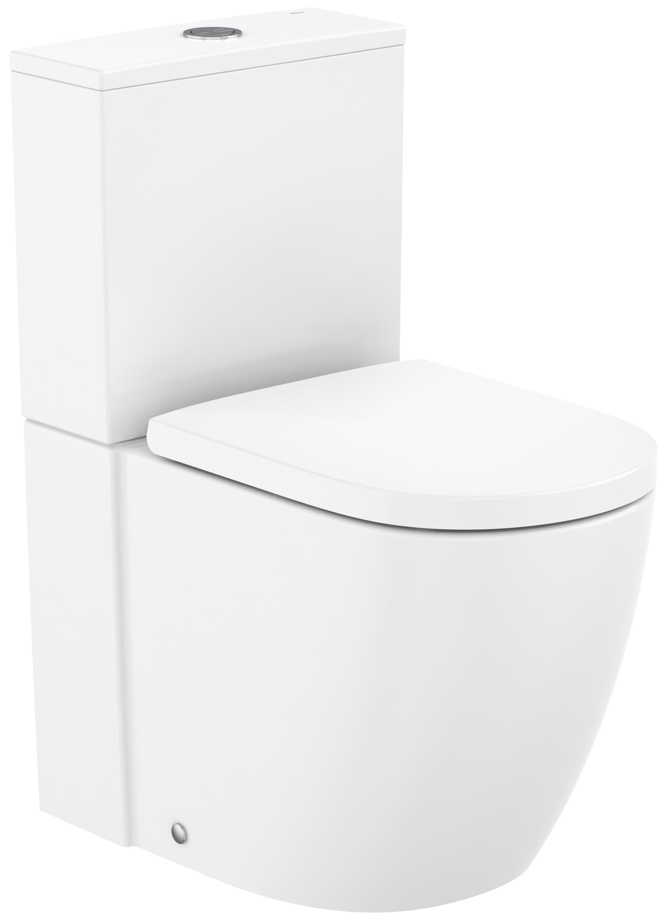 Roca Meridian wc monoblocco con scarico a vortice bianco A342747620