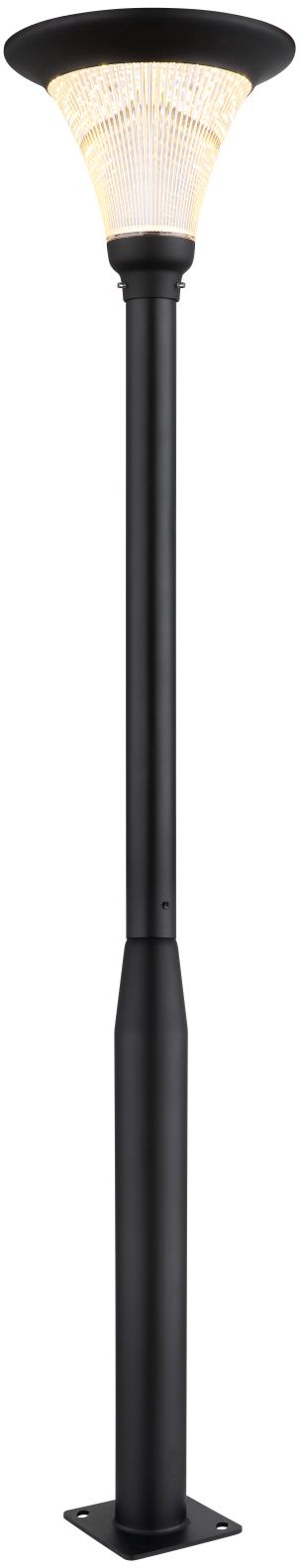 Globo Lighting Solar lampada solare da terra 1x8 W nero-grigio 36911