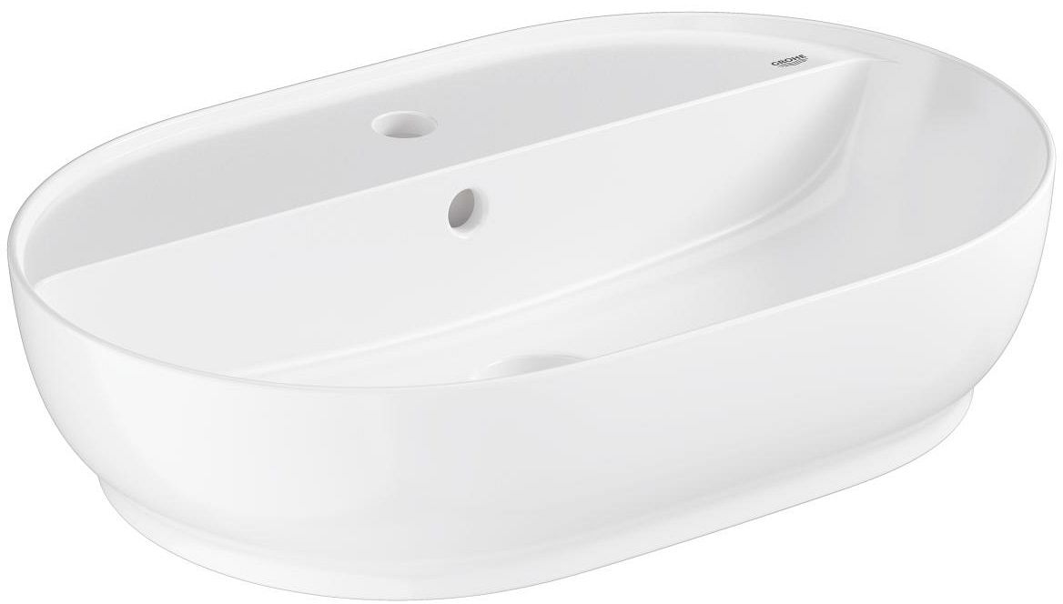 Grohe Essence lavabo 60x40 cm ovale da appoggio bianco lucida 103569SH00