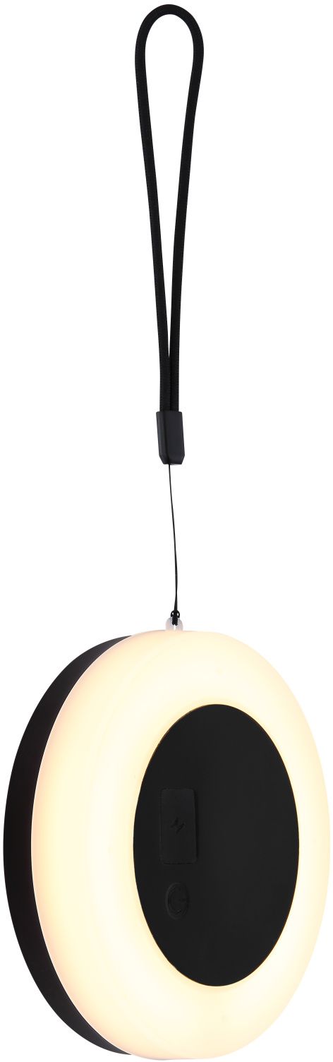 Globo Lighting Solar lampada solare sospesa 1x3 W nero 36818