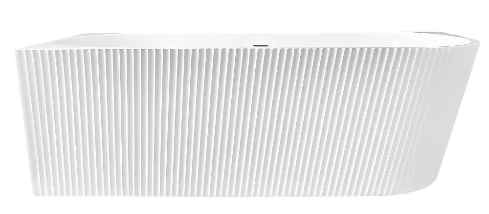 Rea Wenus vasca da bagno angolare 170x80 cm ovale bianco REA-W0129