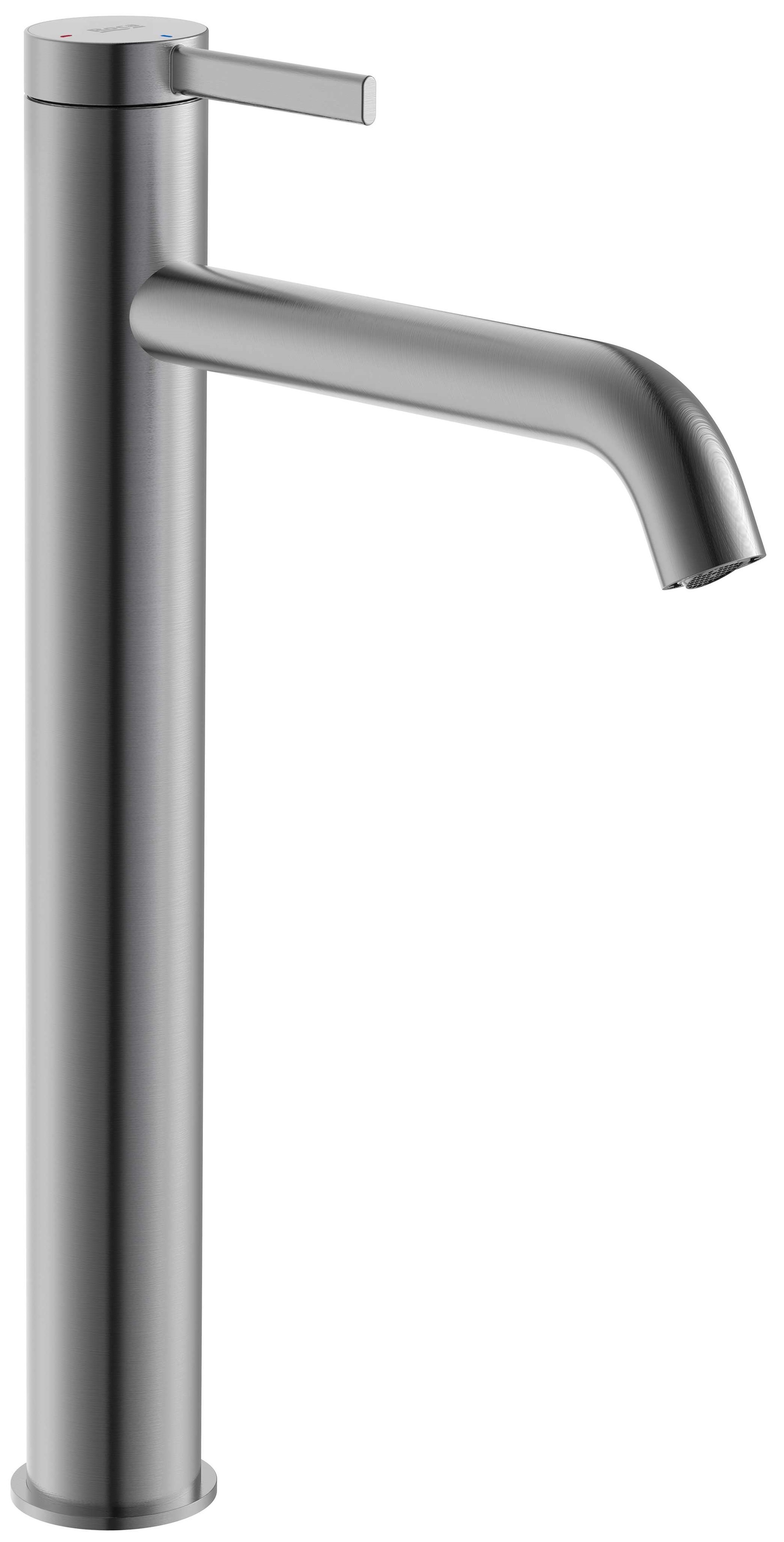 Roca Ona rubinetto per lavabo verticale grafite A5A349EGM0