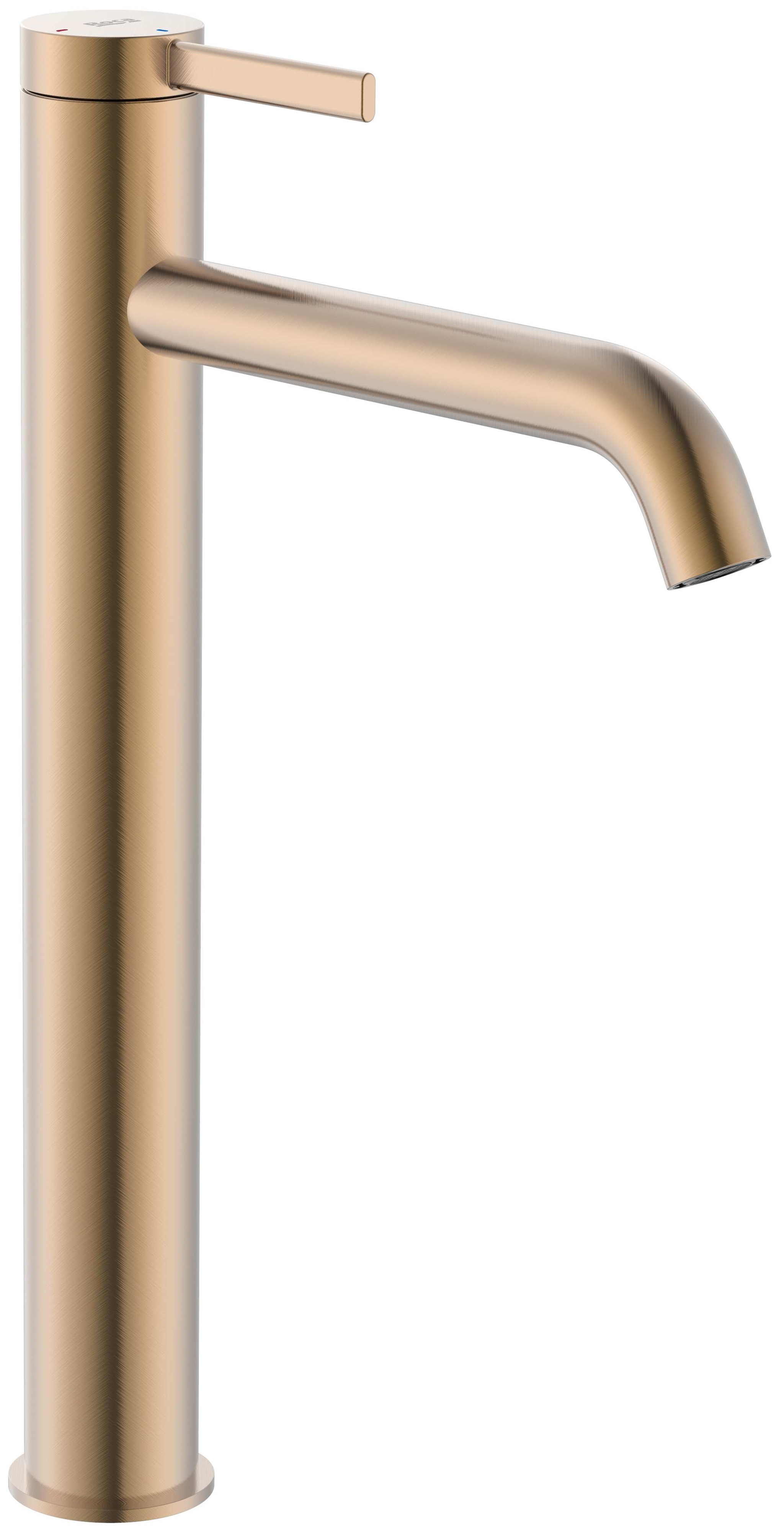 Roca Ona rubinetto per lavabo verticale rame A5A349ERM0