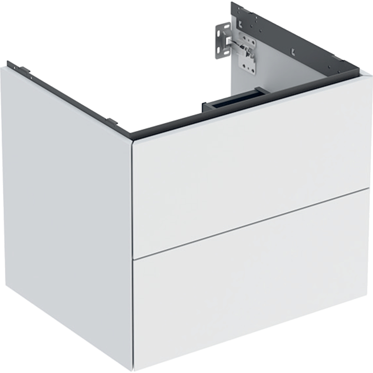 Geberit One armadietto 59.2x47x50.4 cm sottolavabo sospeso bianco 505.261.00.2