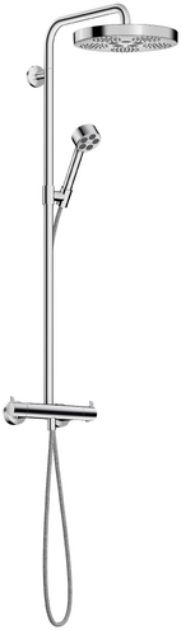 Axor One set doccia a parete con termostato con soffione cromo 48794000
