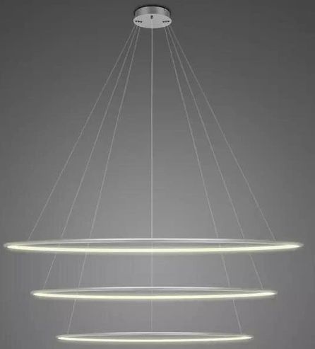 Altavola Design Led Shape lampada sospesa 1x139 W argento LA075/P_150_in_3k_silver_dimm