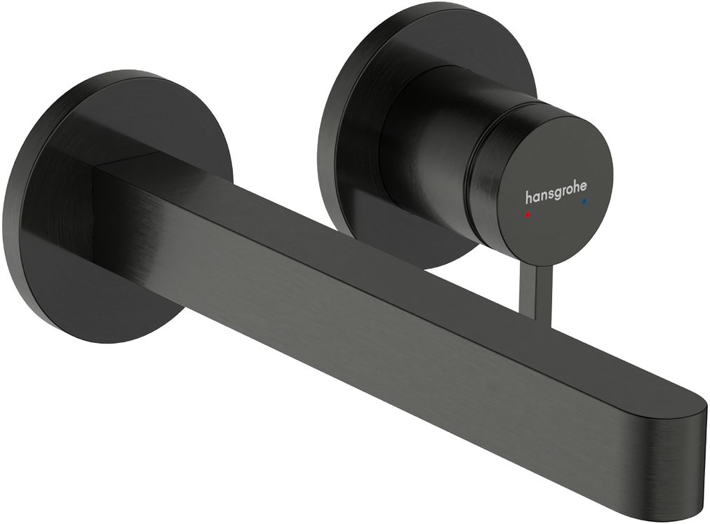 Hansgrohe Finoris rubinetto per lavabo da incasso cromo-nero 76050340