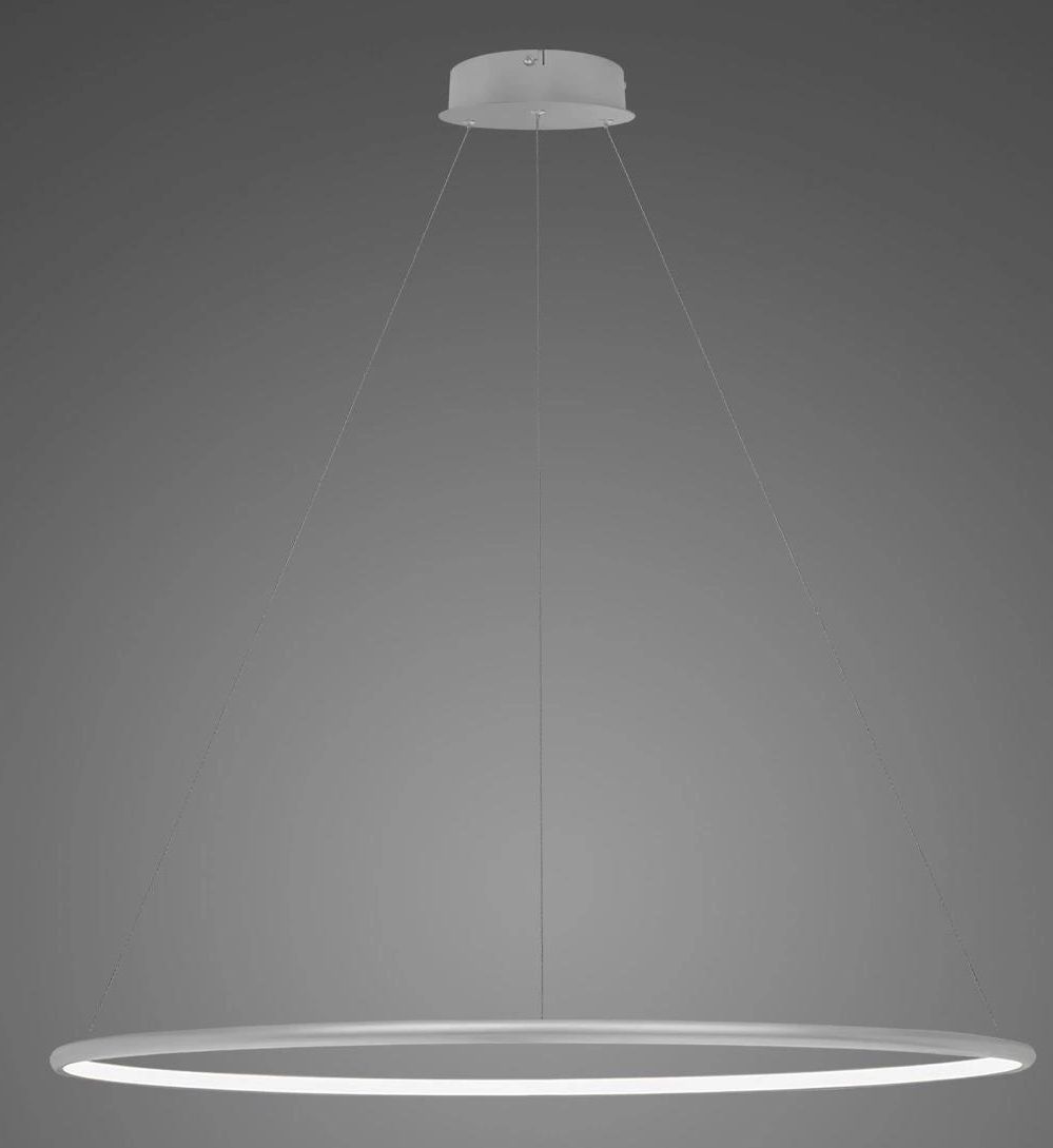 Altavola Design Led Shape lampada sospesa 1x38 W argento LA073/P_100_in_4k_silver_Dali