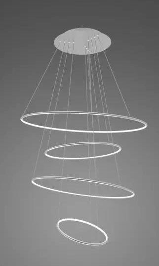 Altavola Design Led Shape lampada sospesa 1x106 W argento LA084/P_100_in_4k_silver_Dali