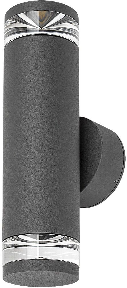 Rabalux Tornio lampada da parete per esterni 2x10 W antracite 77072