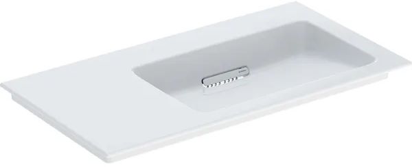 Geberit One lavabo 90x48 cm rettangolare da mobile bianco lucida 505.013.00.1