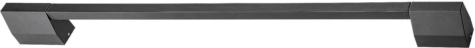 Rabalux Zilina lampada da parete per esterni 1x8 W nero 77052