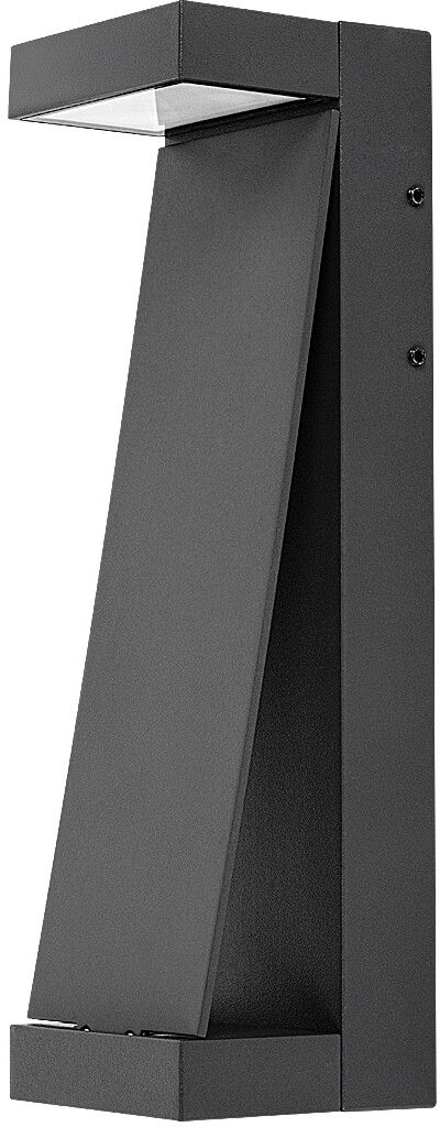 Rabalux Bradu lampada da parete per esterni 1x12 W nero 77067