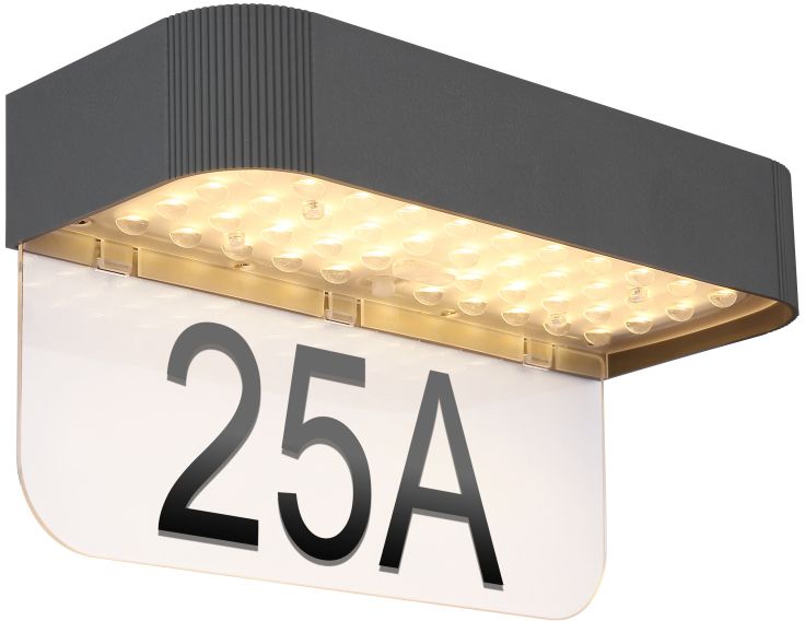 Globo Lighting Solar lampada solare sospesa 1x6 W grigio 36790