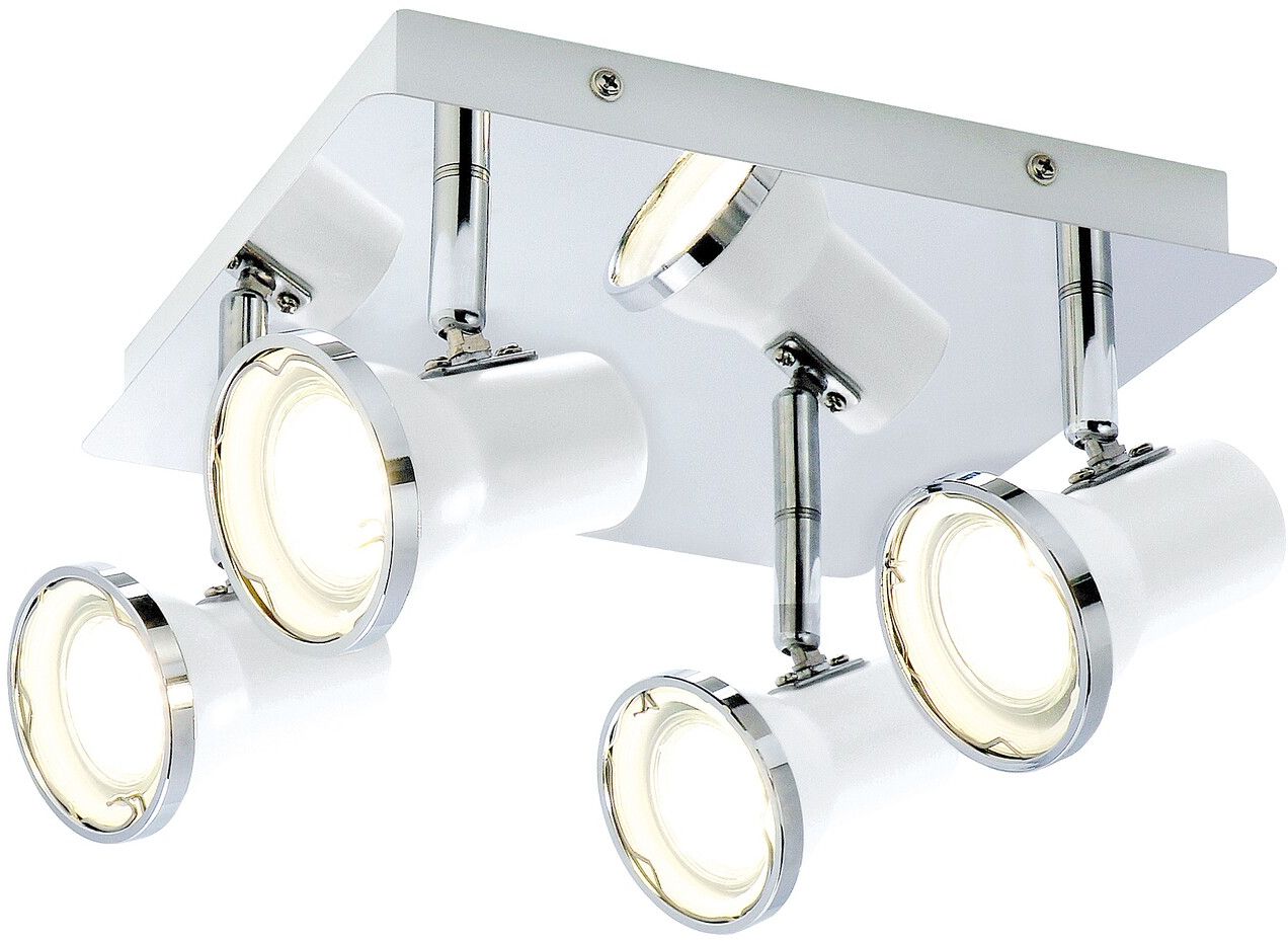 Rabalux Steve lampada da soffitto 4x15 W cromo 5500