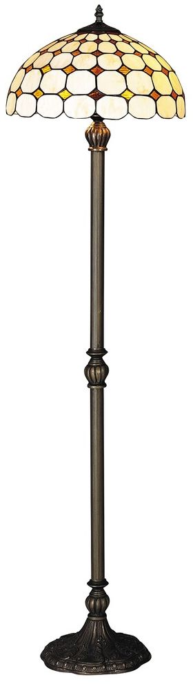 Rabalux Marvel lampada da terra 2x60 W marrone 8078