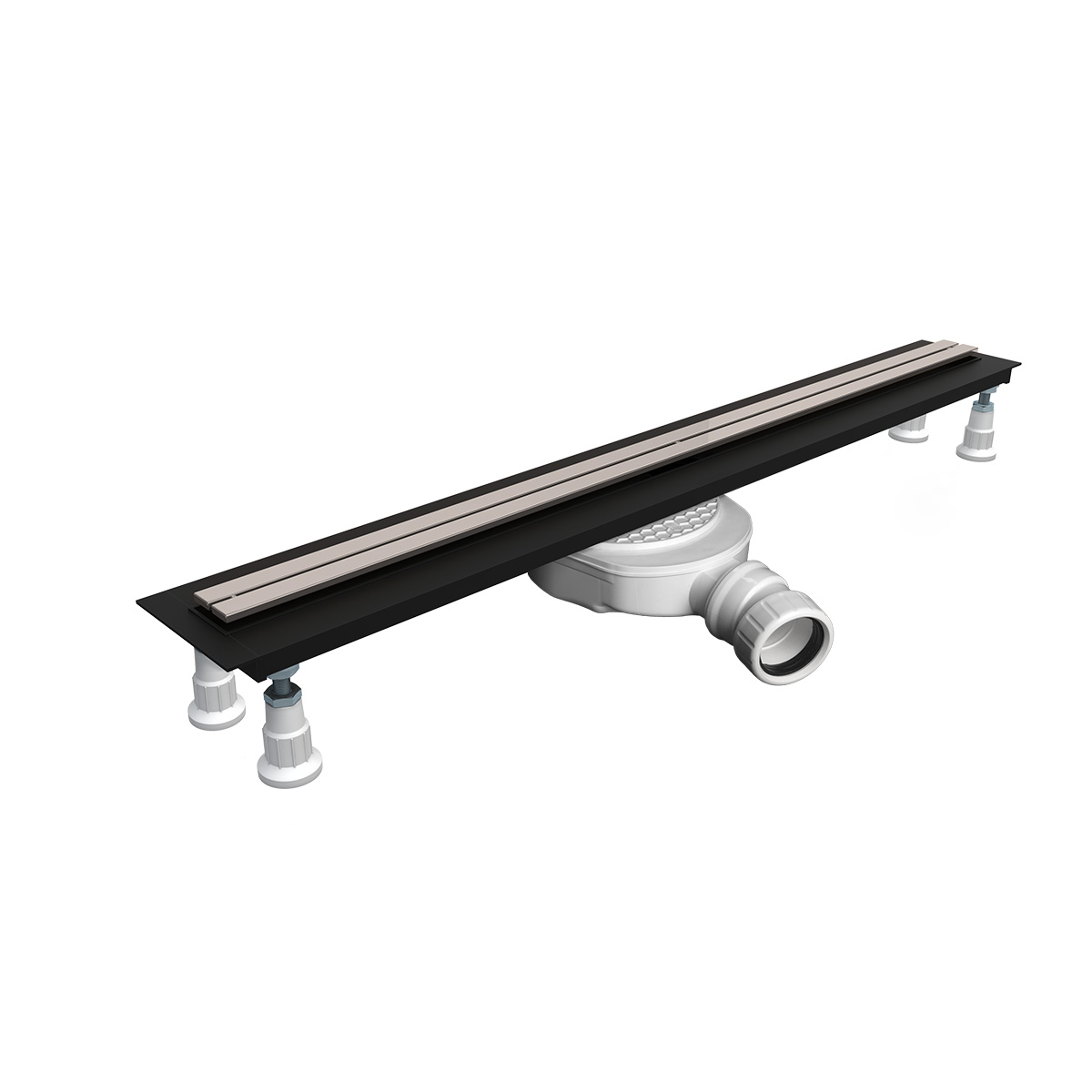 Set mascherina della canalina lineare Oltens Langan Slim 30018910, griglia della canalina lineare Oltens Langan Slim 30014300
