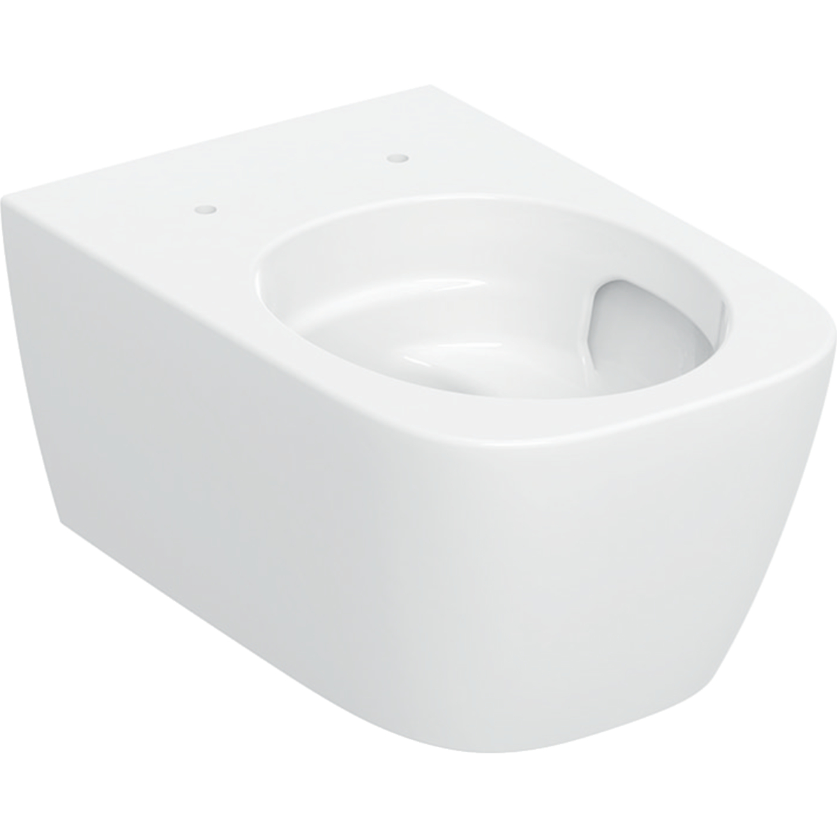 Geberit Smyle Square vaso wc sospeso senza brida con scarico a vortice bianco lucida 503.170.00.1