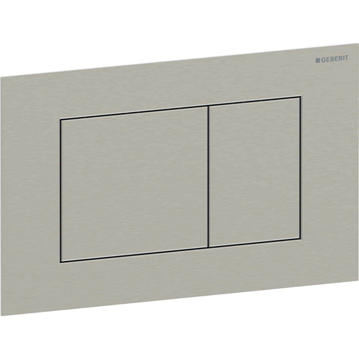 Geberit Sigma40 placca di comando per WC acciaio 115.629.ID.1
