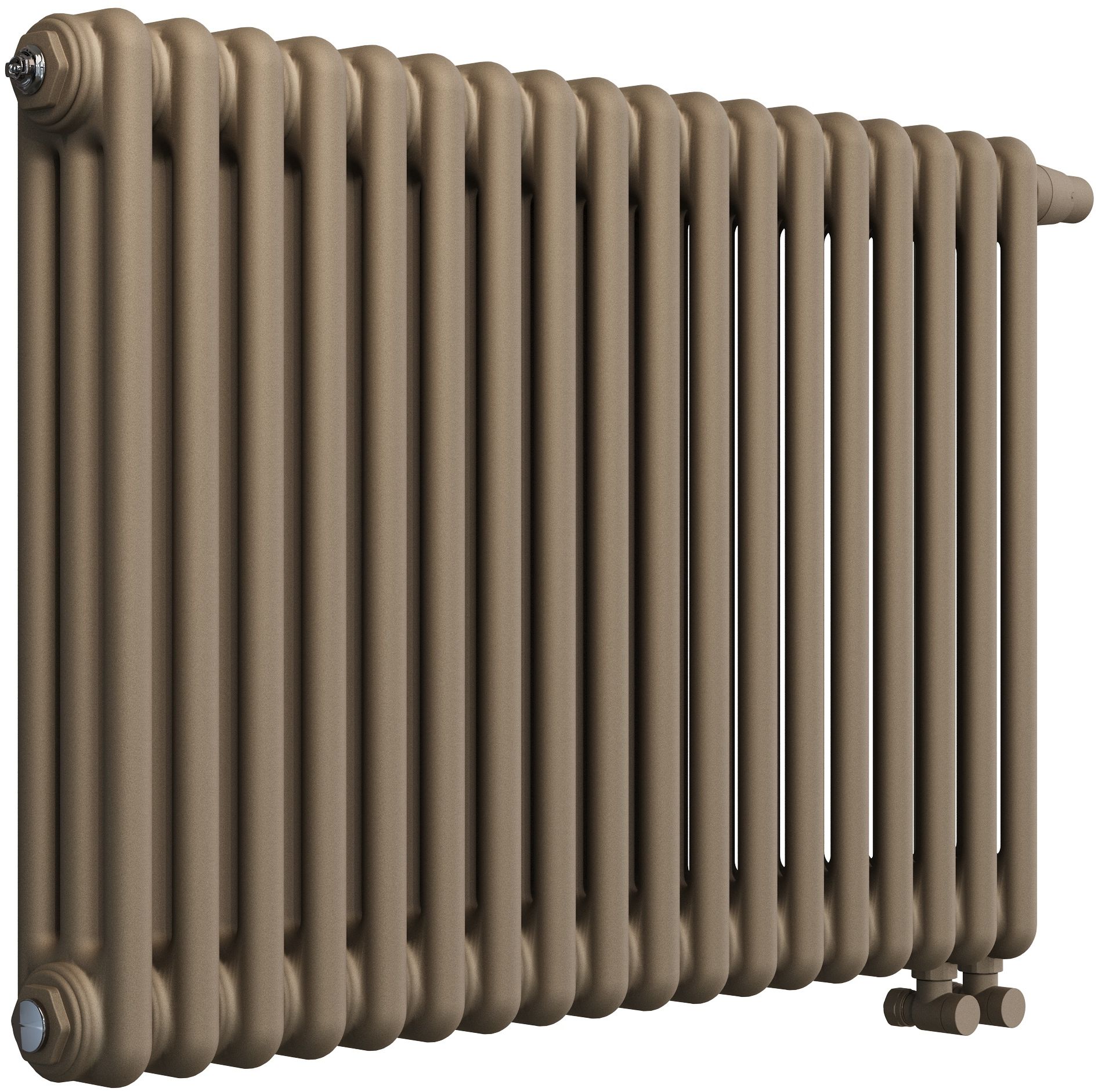 Irsap Tesi 3 radiatore per ambienti 56.5x81 cm podłączenie inferiore IRS-TES-3056-18-2C-D