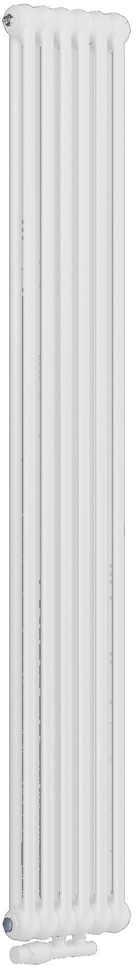 Irsap Tesi 2 radiatore per ambienti 27x180 cm podłączenie inferiore bianco IRS-TES-2180-06-B-50