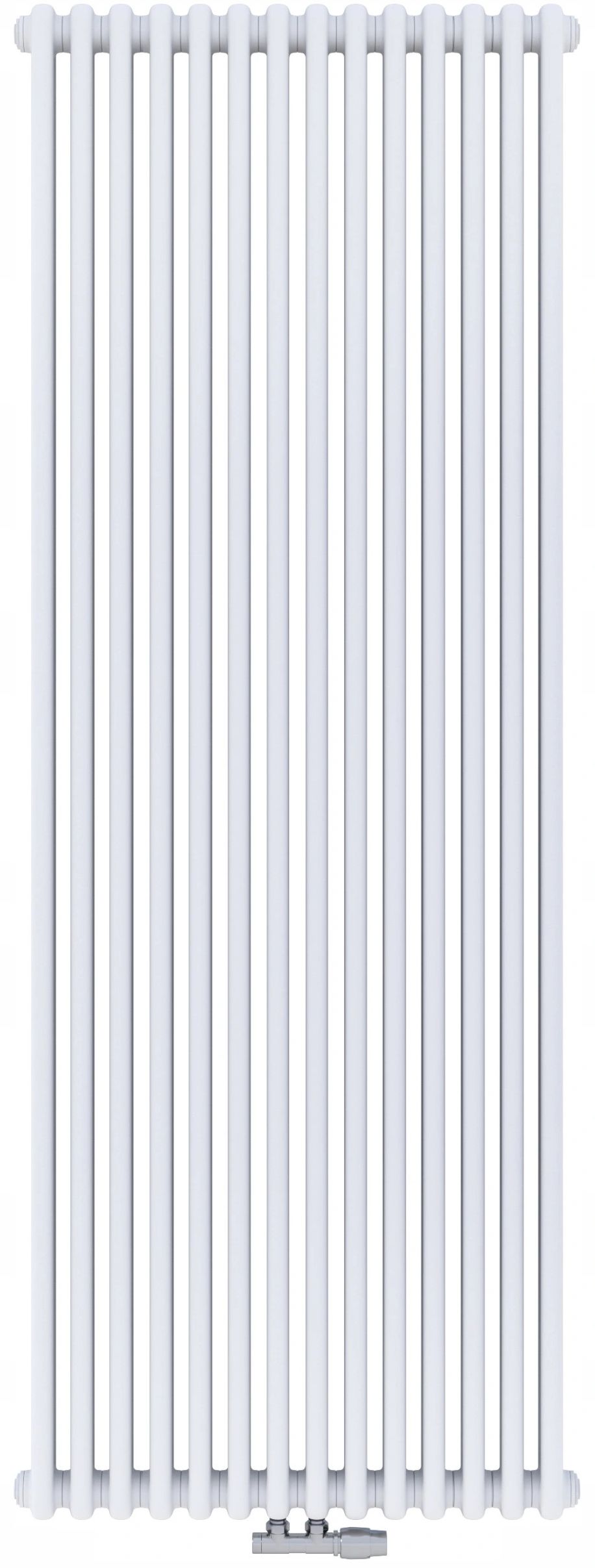 Irsap Tesi 2 radiatore per ambienti 63x180 cm podłączenie inferiore bianco IRS-TES-2180-14-50-B