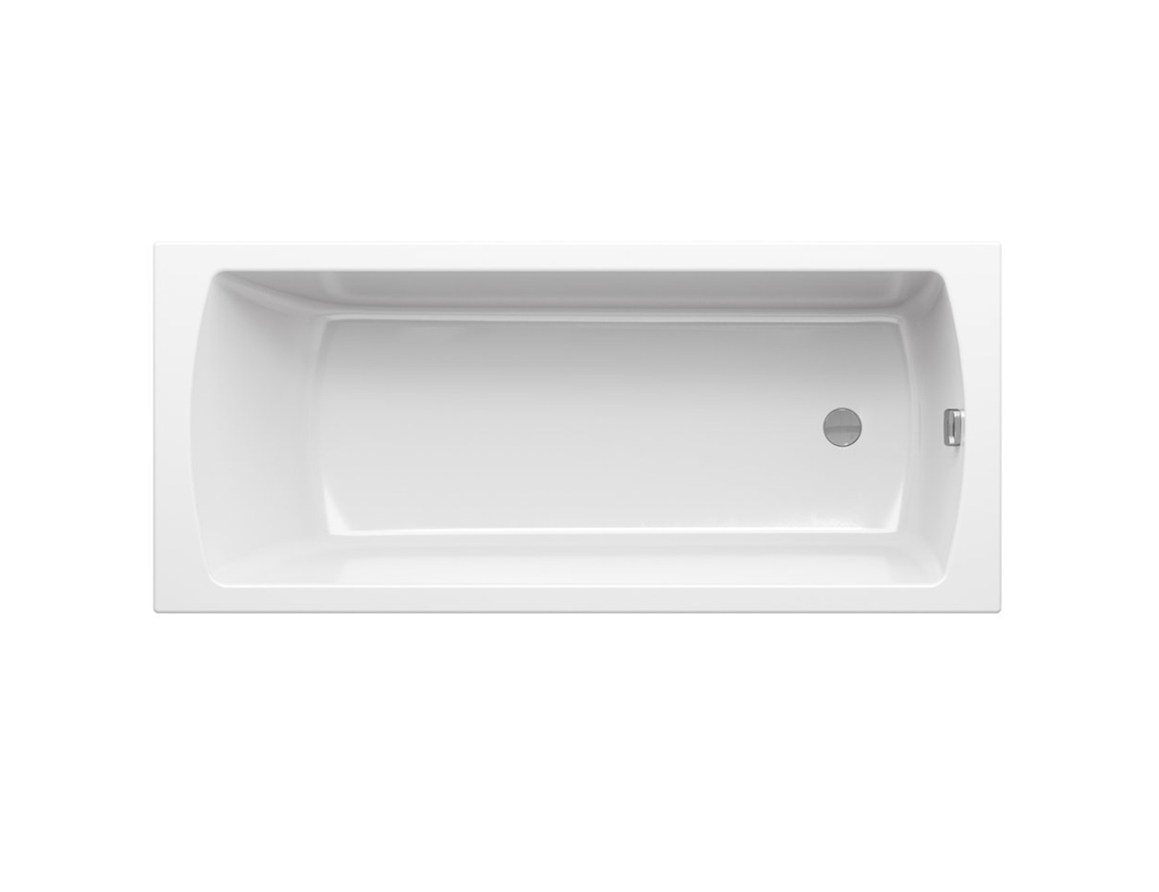 Ravak Classic II vasca da bagno rettangolare 160x70 cm bianco CC41300000
