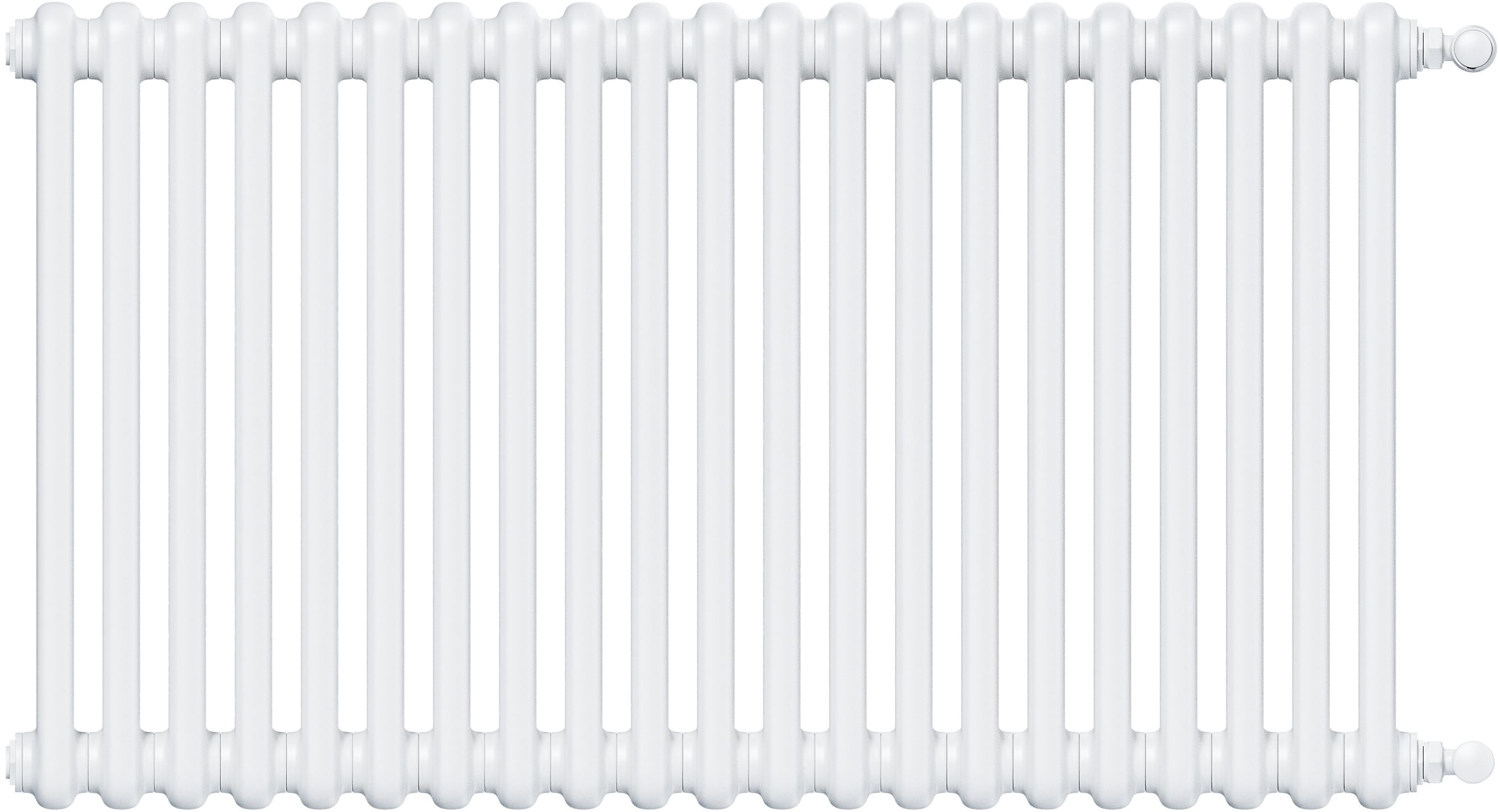 Irsap Tesi 3 radiatore per ambienti 56.5x94.5 cm podłączenie laterale bianco IRS-TES-3056-21-B