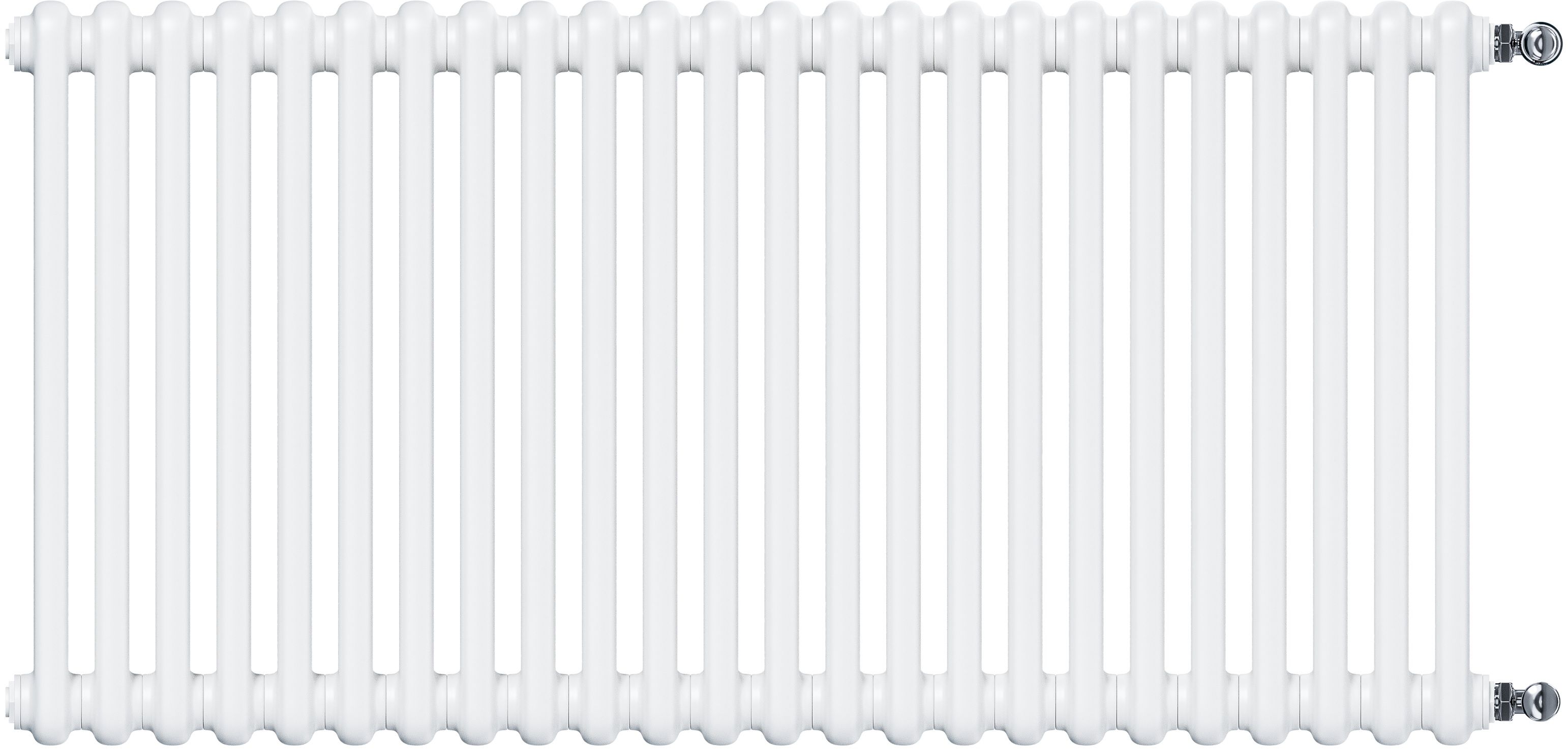 Irsap Tesi 3 radiatore per ambienti 56.5x108 cm podłączenie laterale bianco IRS-TES-3056-24-B-B