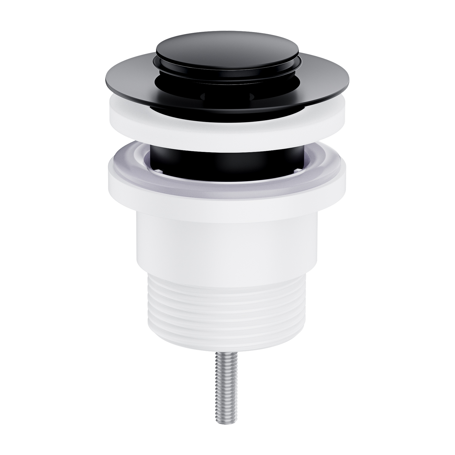 Omnires tappo per lavabo nero A47BL