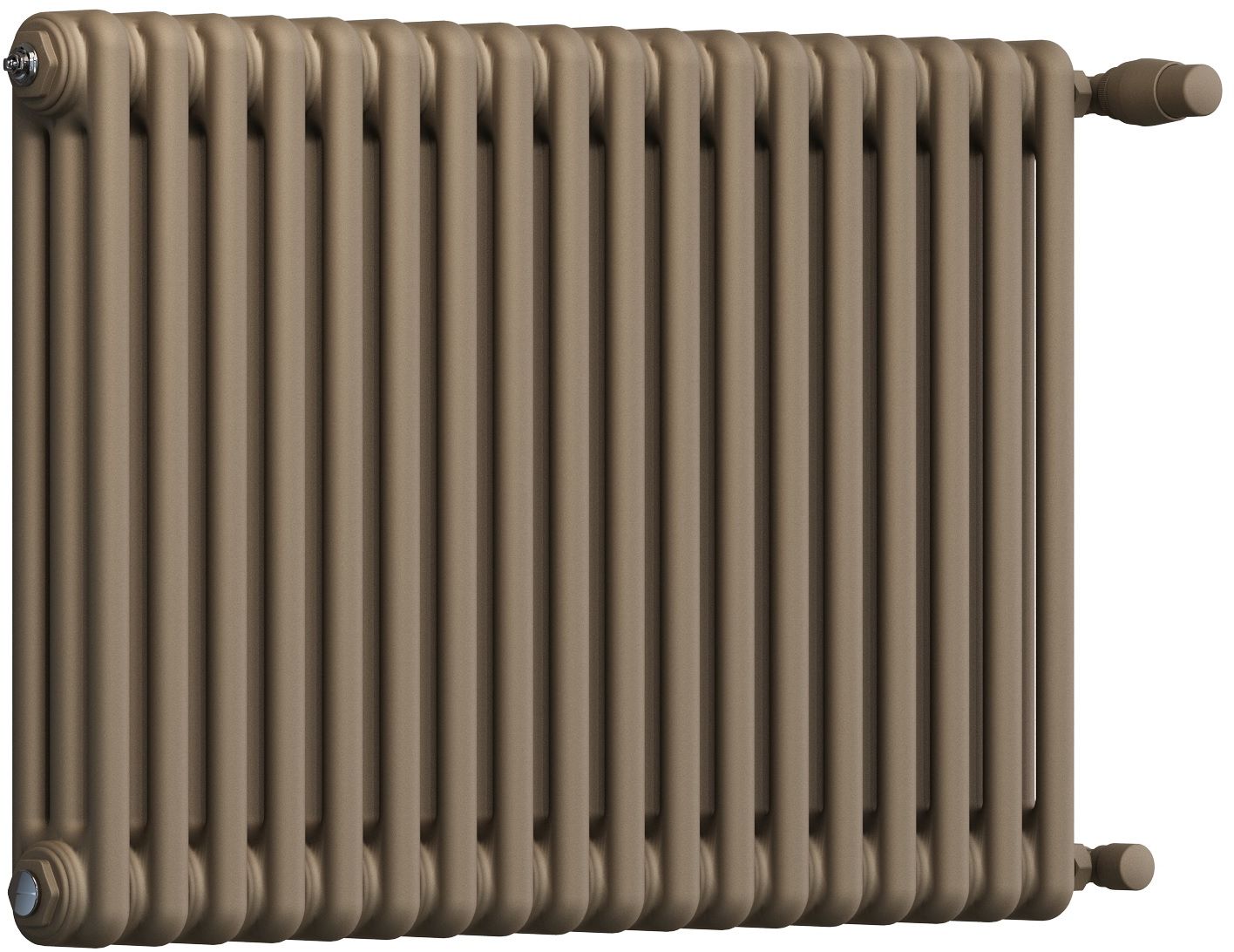 Irsap Tesi 3 radiatore per ambienti 56.5x81 cm podłączenie laterale IRS-TES-3056-18-2C-B