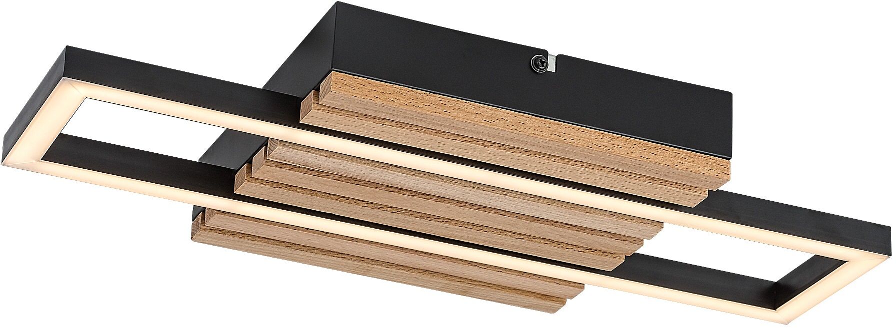 Rabalux Noxelle lampada da soffitto x12 W nero 71455