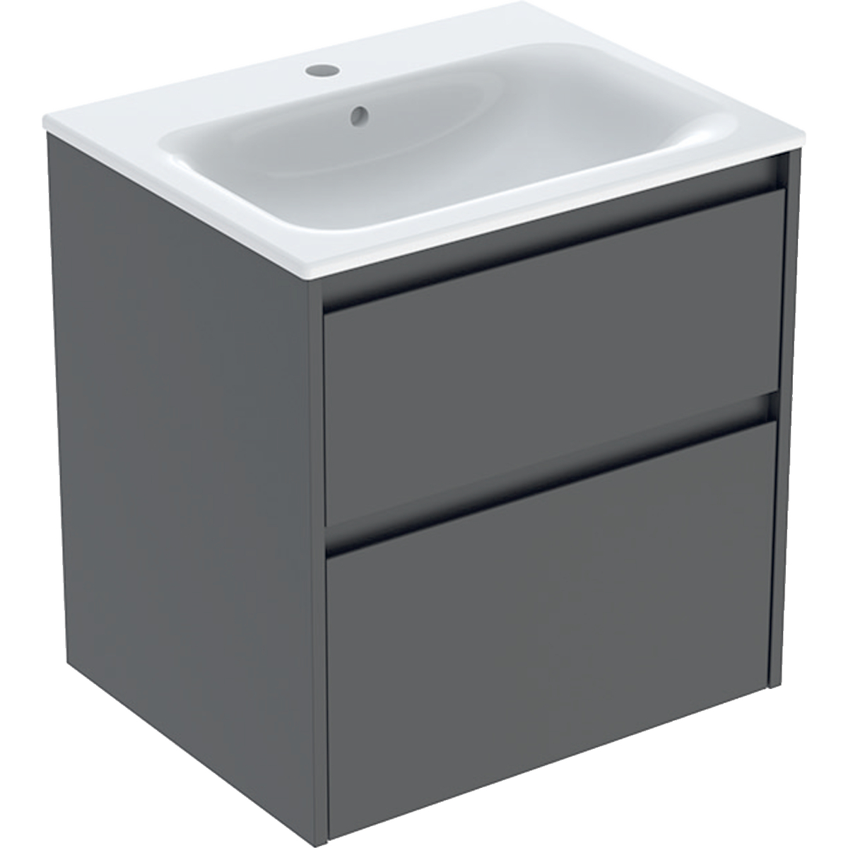 Geberit Selnova Square lavabo con armadietto 60 cm 504.138.JK.1