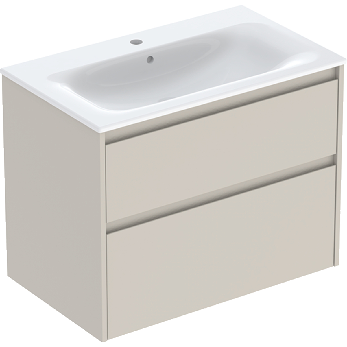 Geberit Selnova Square lavabo con armadietto 80 cm 504.139.DB.1