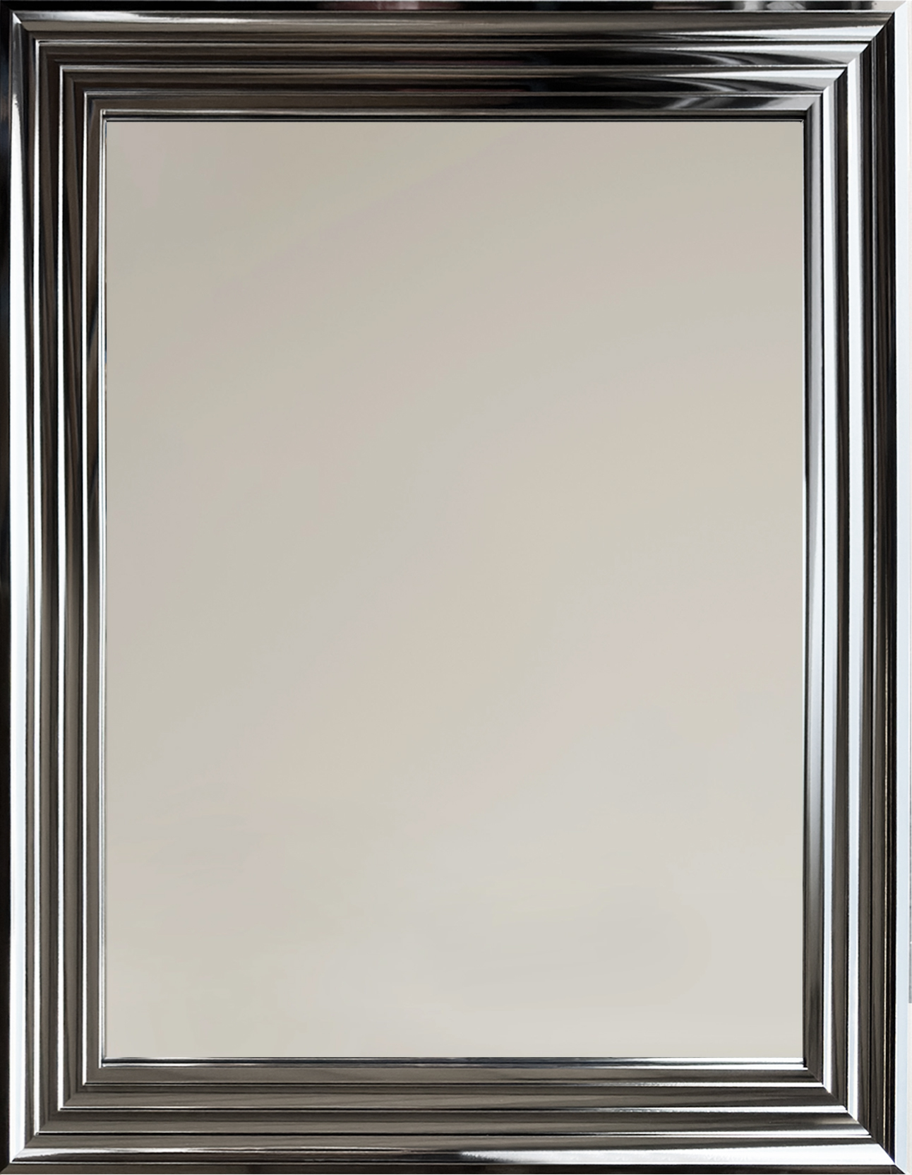 Ars Longa Malaga specchio 134.6x74.6 cm rettangolare nichel MALAGA60120-N