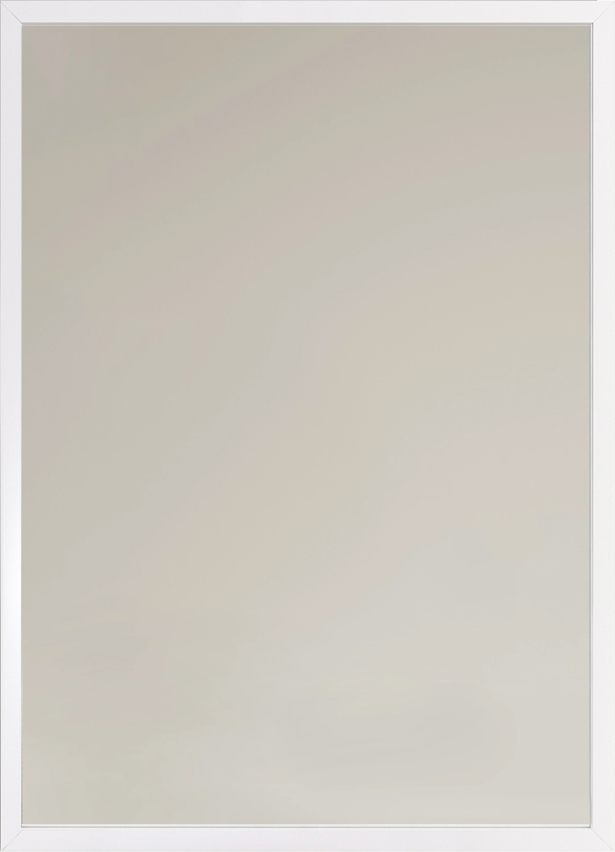Ars Longa Linea specchio 73x73 cm quadrata bianco LINEA7070-B