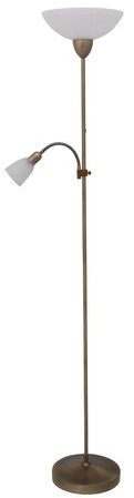 Rabalux lampada da terra 2x60 W marrone 4019