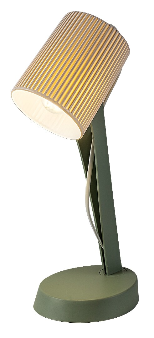 Rabalux Solvet lampada da scrivania 1x11 W verde 74087
