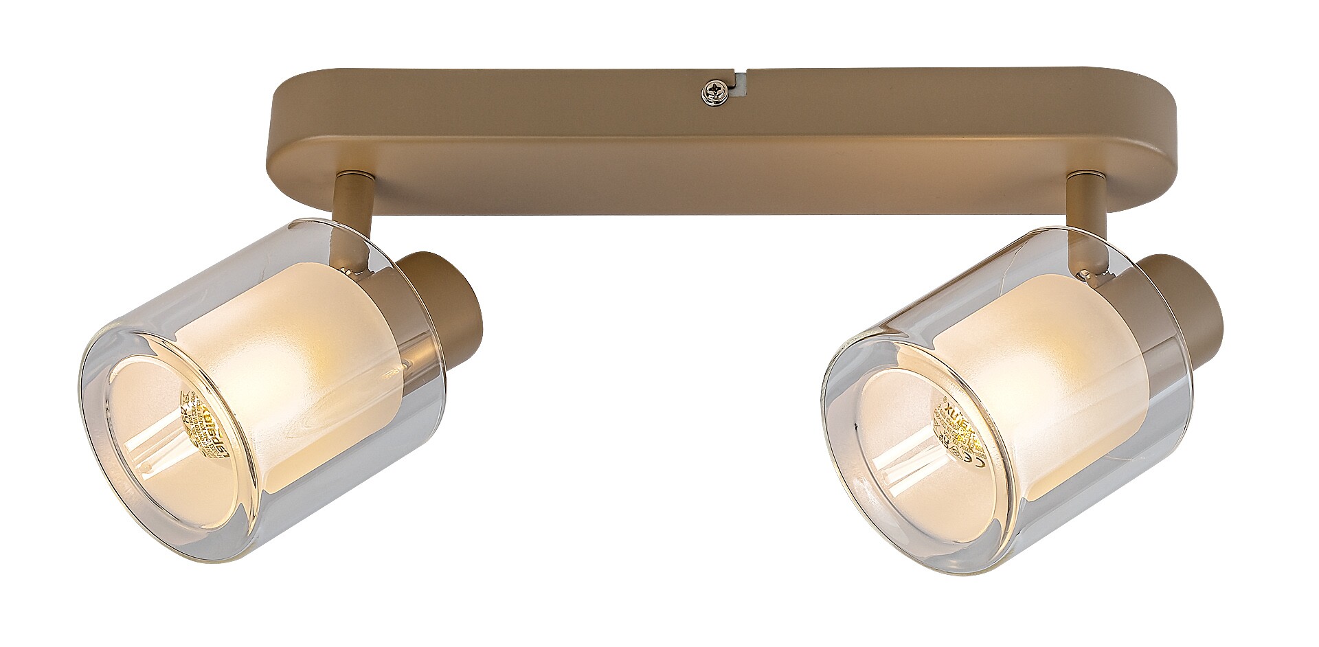 Rabalux Mirral lampada da soffitto 2x15 W beige 73064