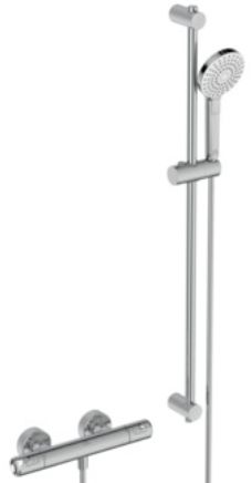 Ideal Standard Ceratherm rubinetto per doccia a parete con termostato cromo A7218AA