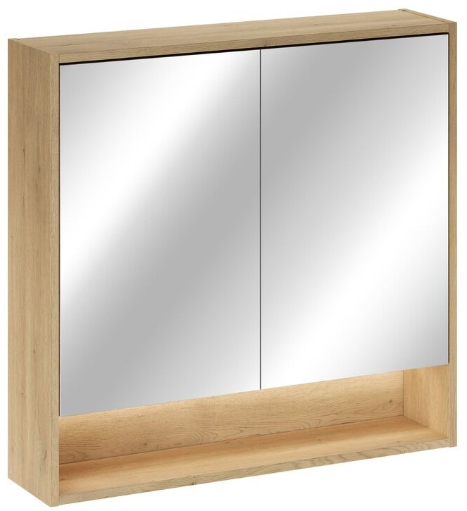 Comad Viola armadietto 80x19x77 cm con specchio rovere CREMONA UN 84-80-2D