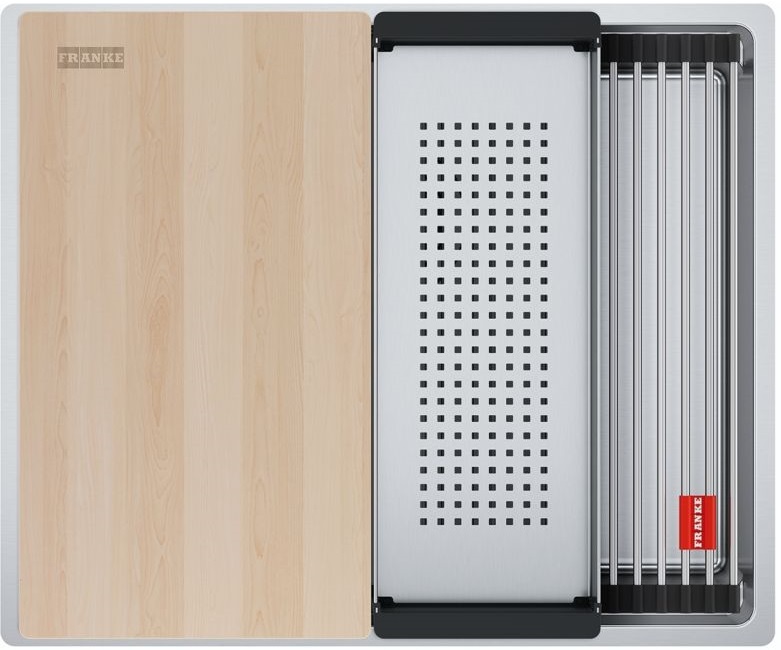Franke Box lavello in acciaio 53x44 cm acciaio 127.0749.858