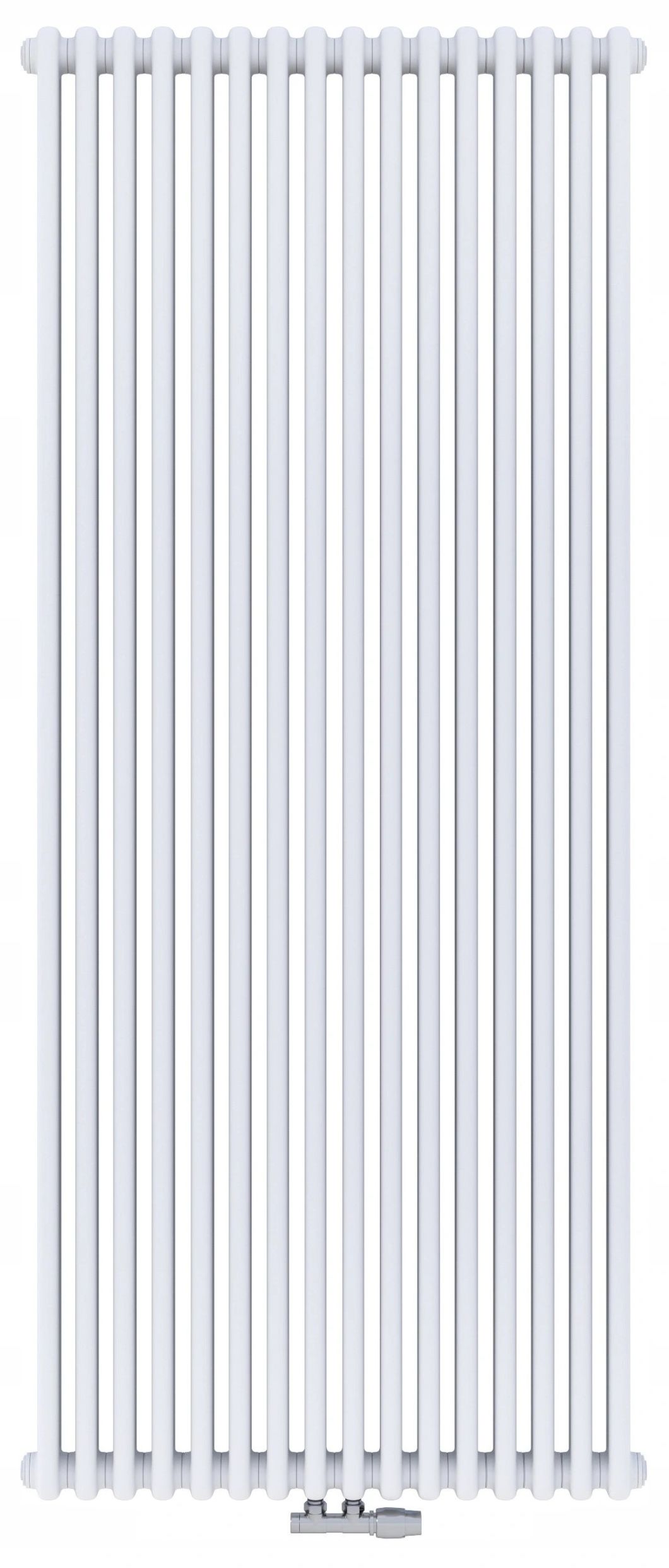 Irsap Tesi 3 radiatore per ambienti 200x72 cm podłączenie inferiore bianco IRS-TES-3200-16-B