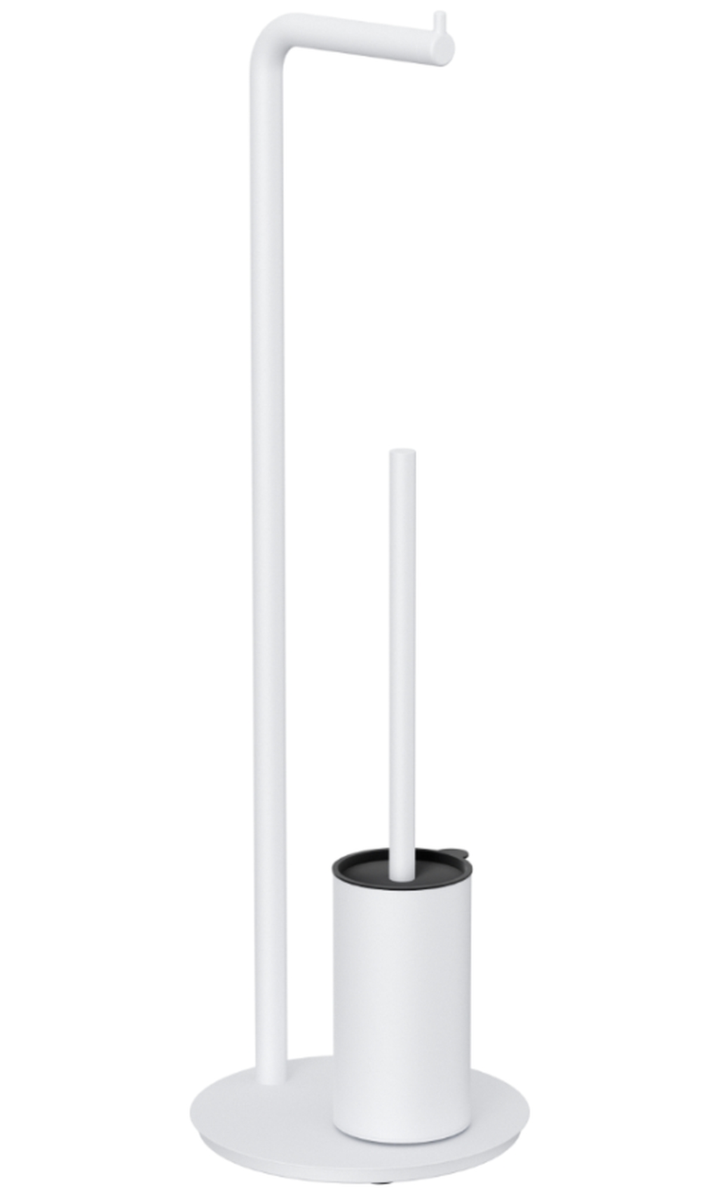 Excellent Fido portarotolo con scopino wc bianco DOEX.1417WH