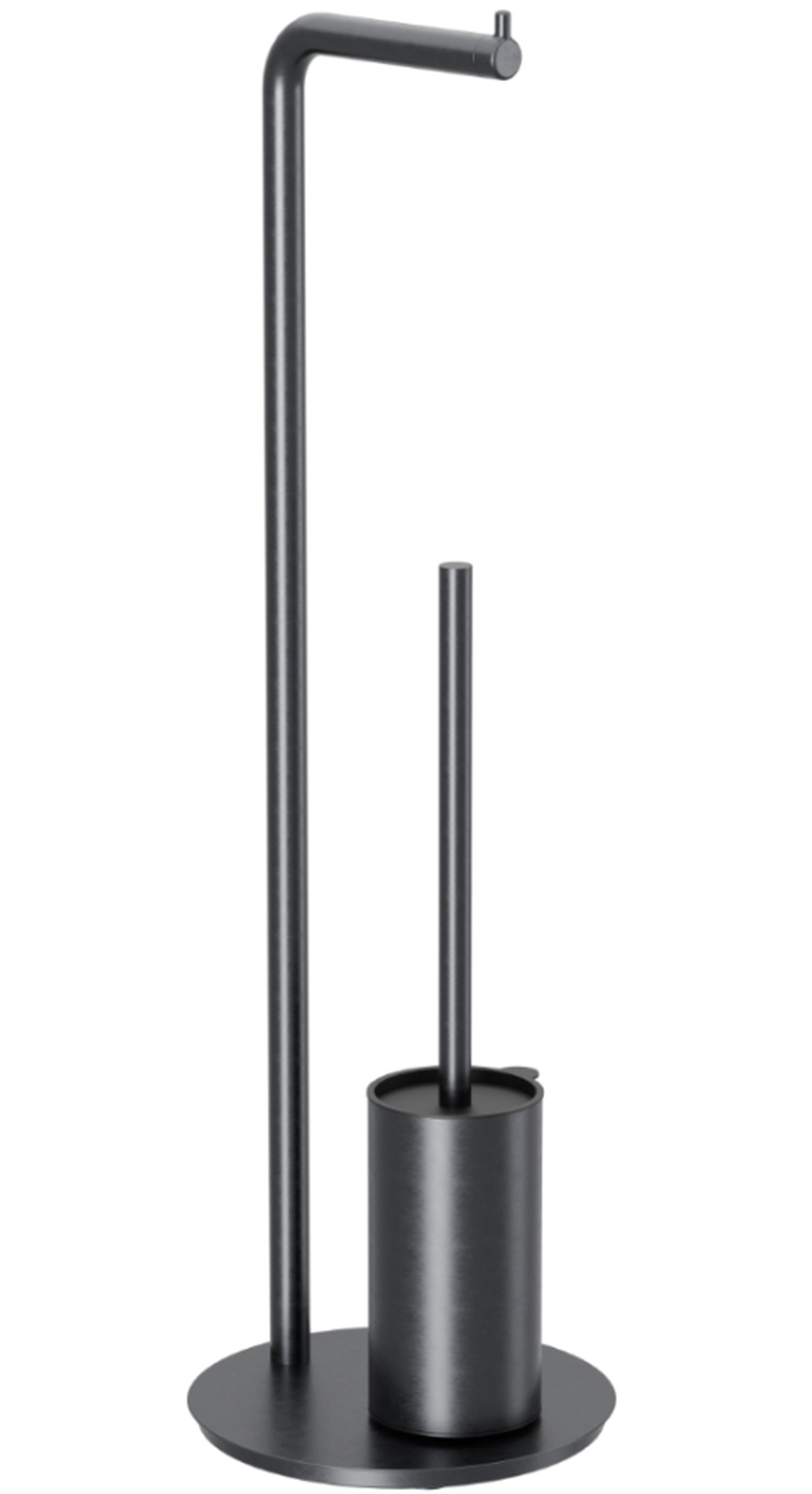 Excellent Fido portarotolo con scopino wc grafite DOEX.1417AB